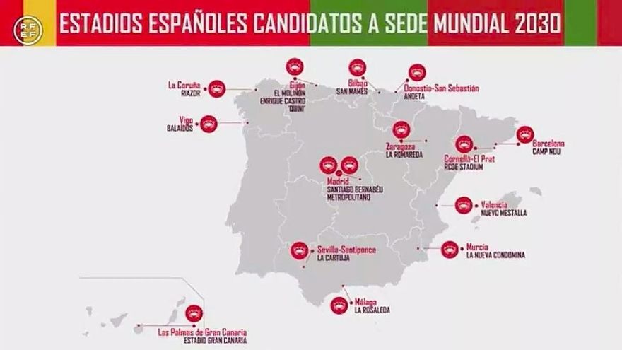 Escándalo por las sedes del Mundial 2030: &quot;Vamos a meter valores hasta que nos cuadre&quot;