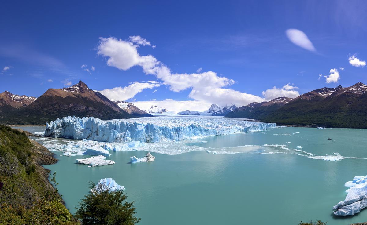 Glaciar Perito Moreno, en Argentina.