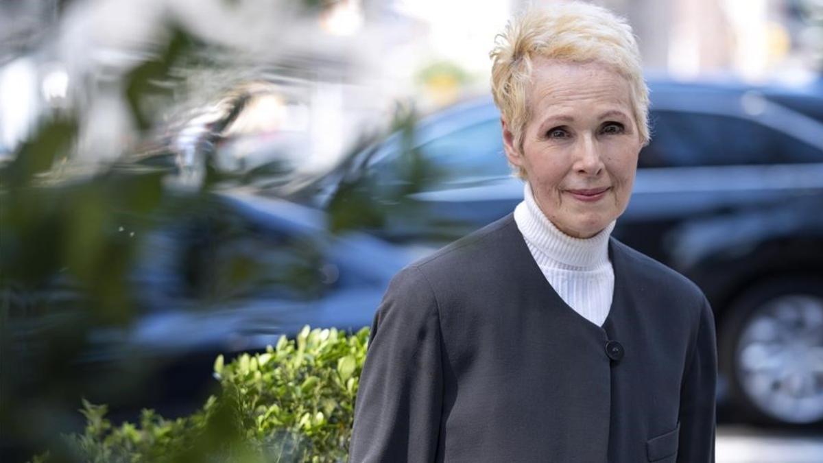 Elizabeth Jean Carroll, el pasado sábado en Nueva York.