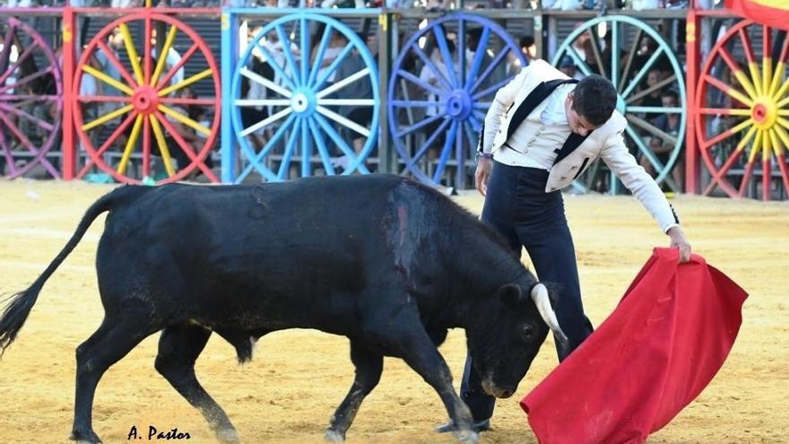 David Gutiérrez en la Feria taurina de La Algaba