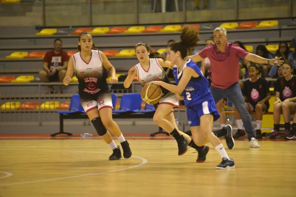 Final Four de baloncesto femenino en el Palacio de los Deportes de Cartagena