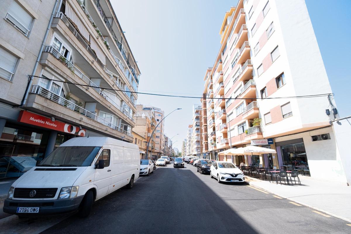Las fotos de la renovación de la calle General Ricardo Ortega de Palma