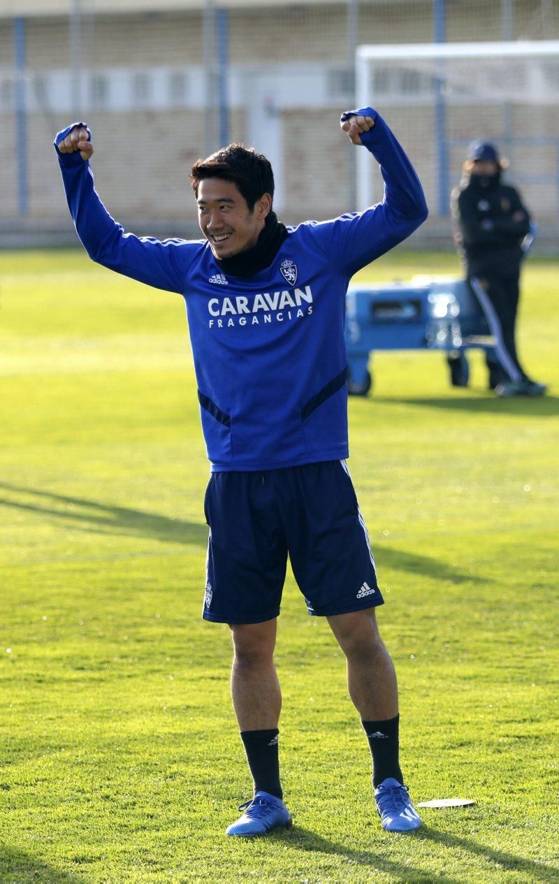 Entrenamiento del Real Zaragoza (7-2-2020)