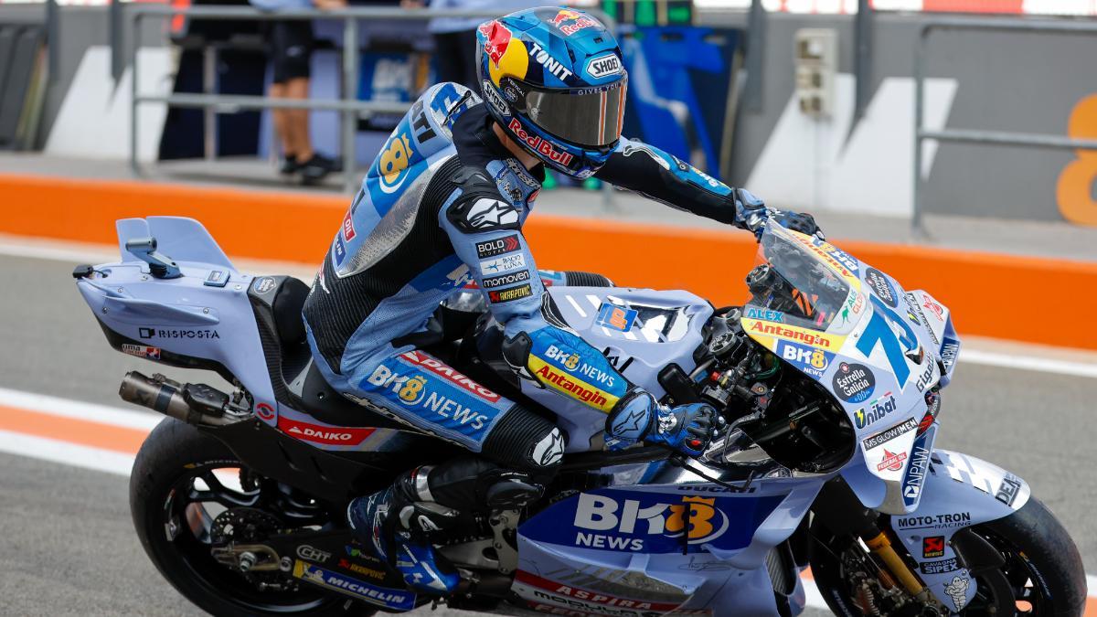 Àlex Márquez, durante la temporada