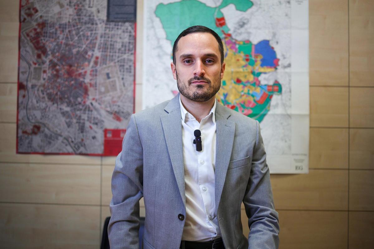 Antonio Giraldo, concejal del PSOE en el Ayuntamiento de Madrid.