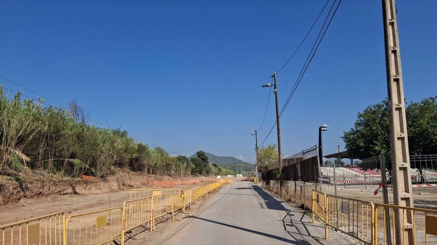El darrer tram de l’avinguda de l’Esport ja es deixa entreveure amb tota la seva amplada