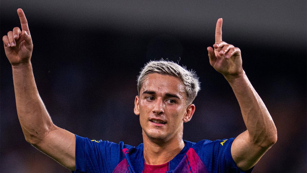 Gavi vuelve a sentirse futbolista