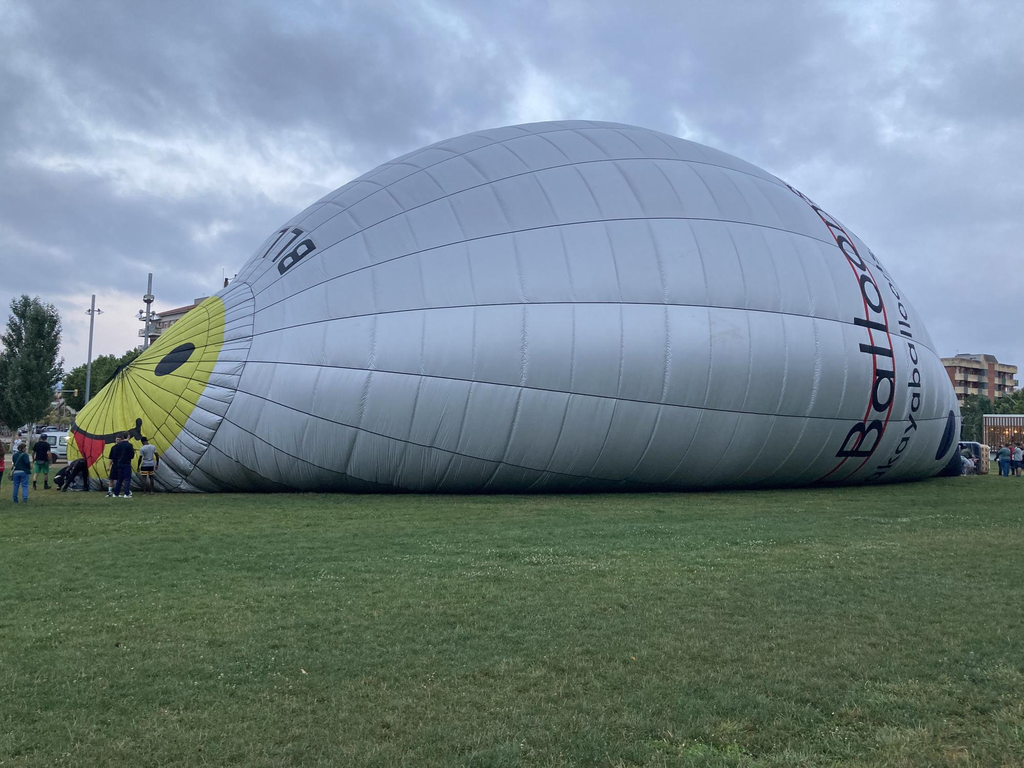 Vol inaugural de l'European Balloon Festival