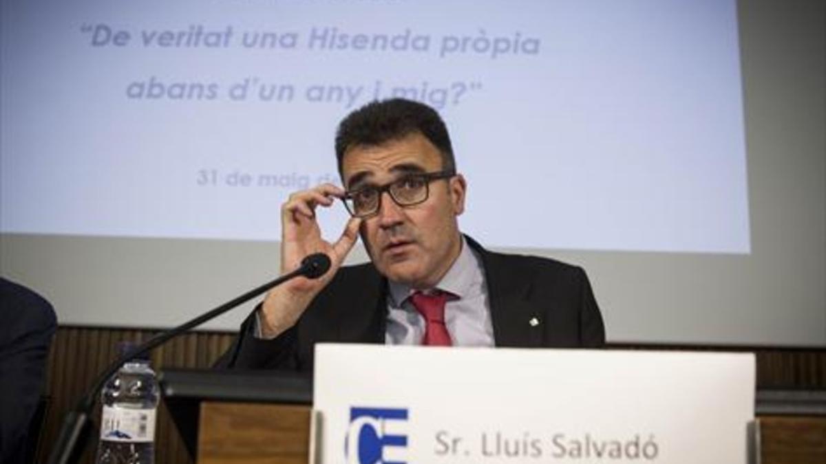 Lluís Salvadó, secretario de Hisenda de la Generalitat.