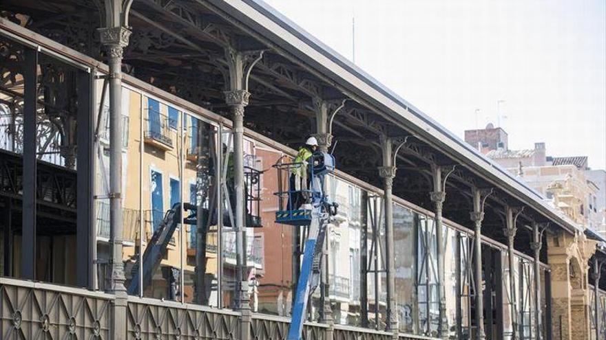 El Mercado Central, a solo 10 puestos de completar el futuro edificio