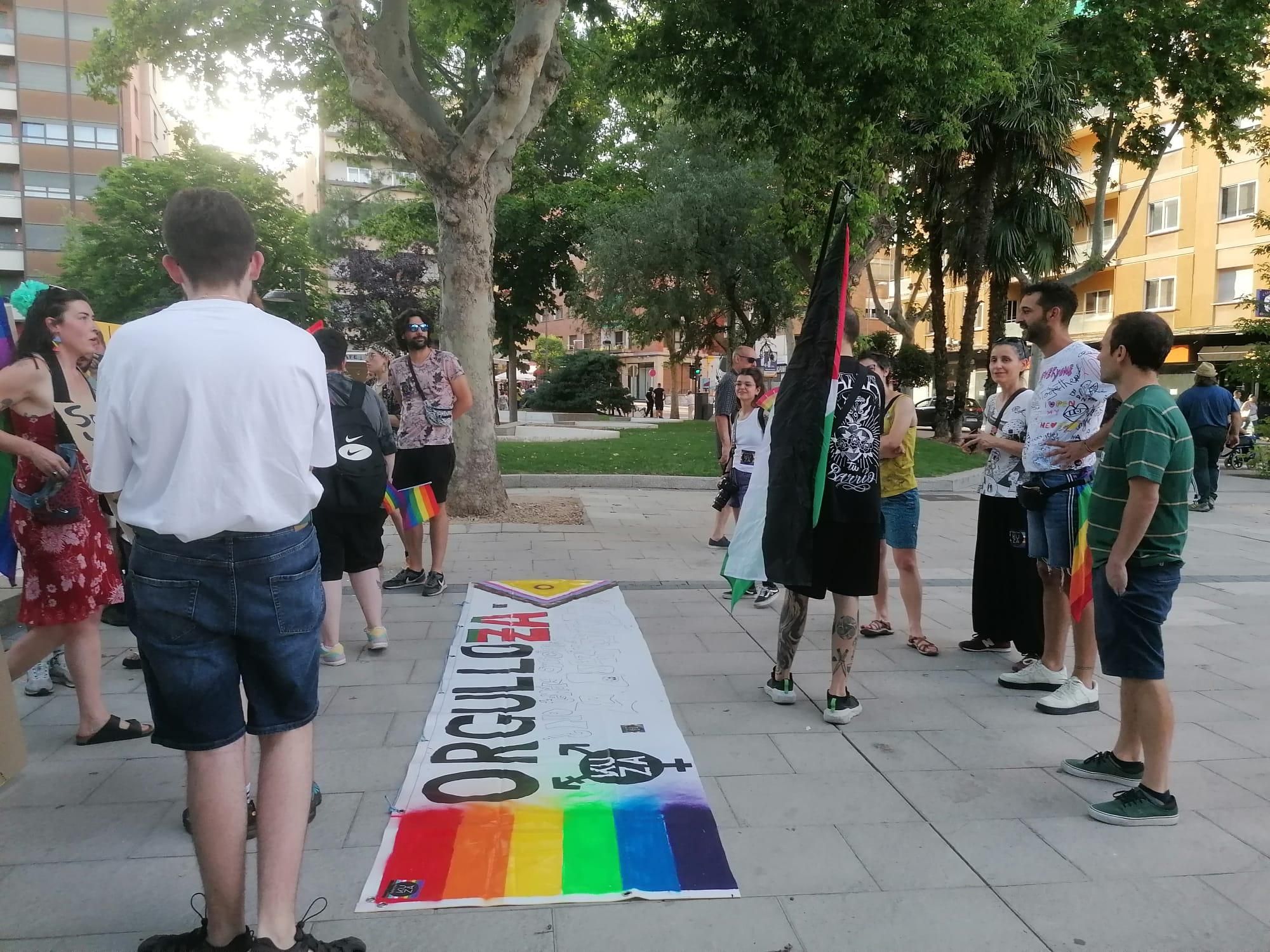 Primera manifestación del Orgullo LGTBIQ+ en Zamora