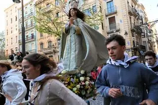 Procesión dels Xiulitets en Alcoy