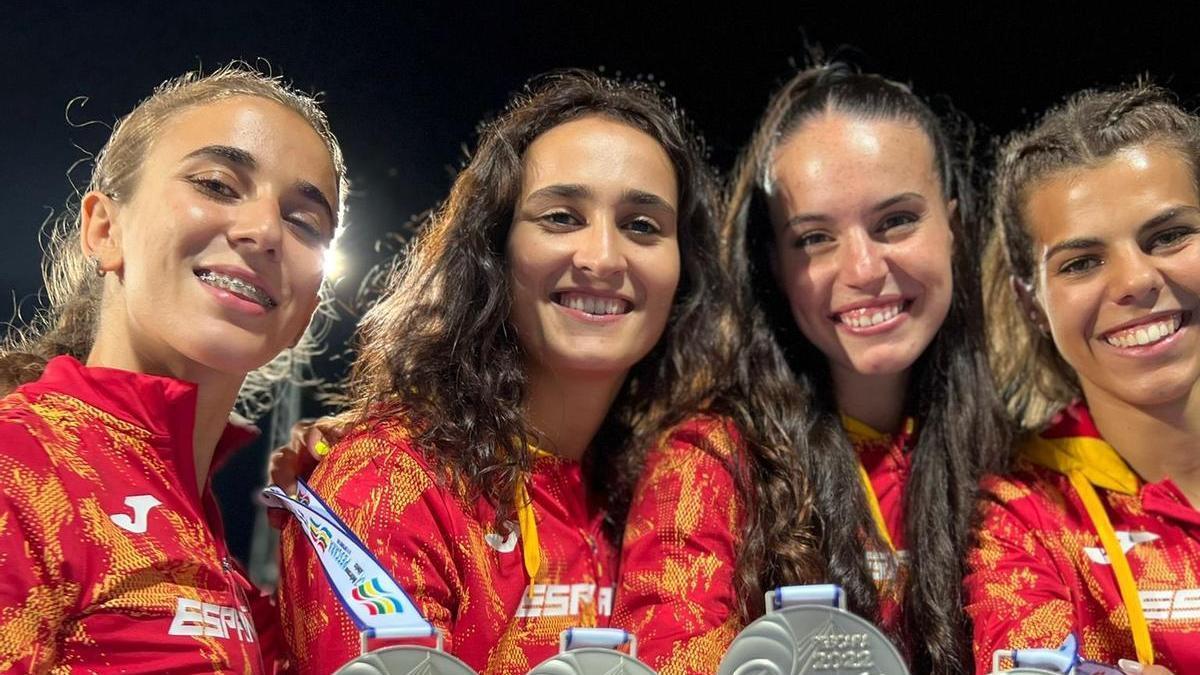 Los cinco atletas del Playas de Castellón que se desplazaron con la selección española a Italia para competir en el Campeonato de la Unión Mediterránea consiguieron un espectacular balance de 4 metales.