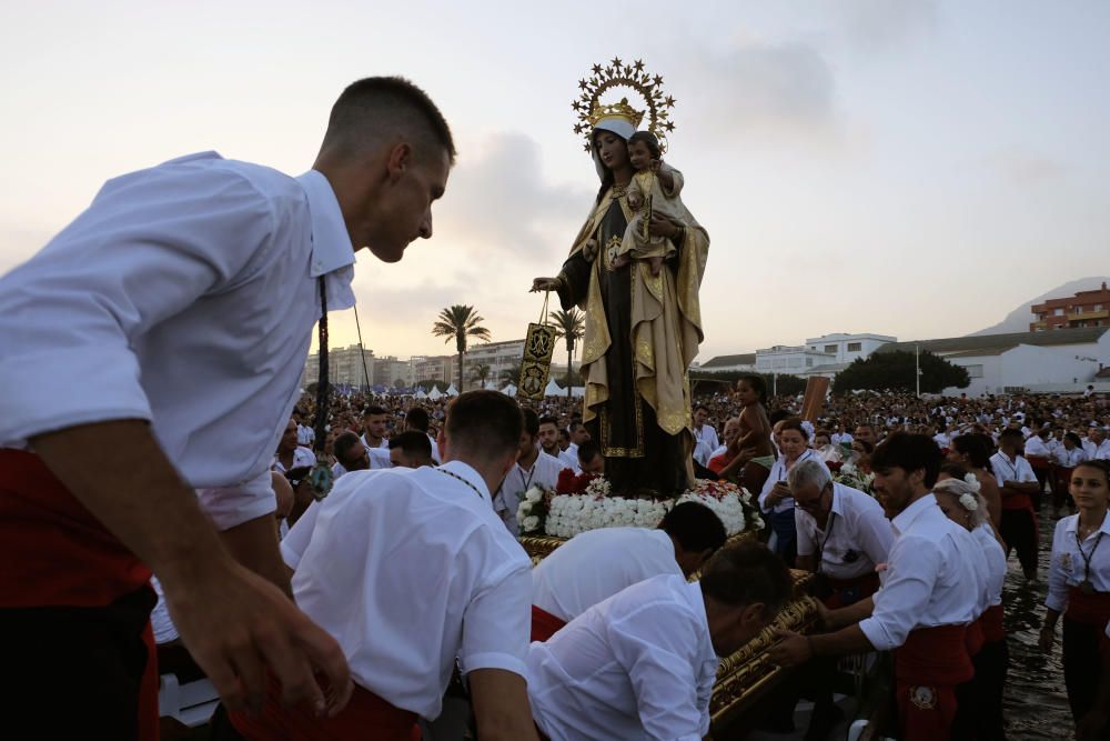 Procesión de la Virgen del Carmen en El Palo