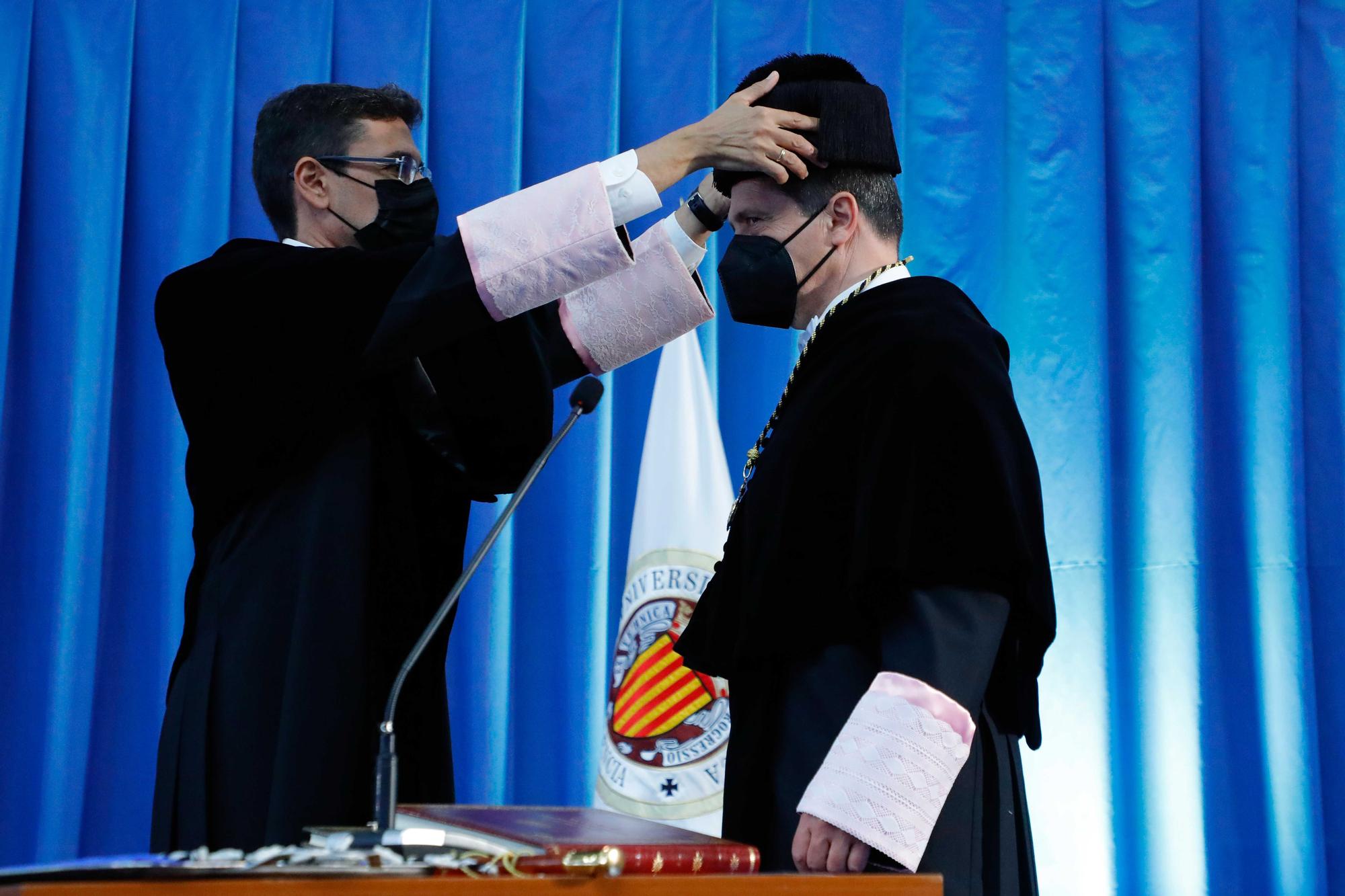 Toma de posesión del nuevo rector de la UPV, José E. Capilla