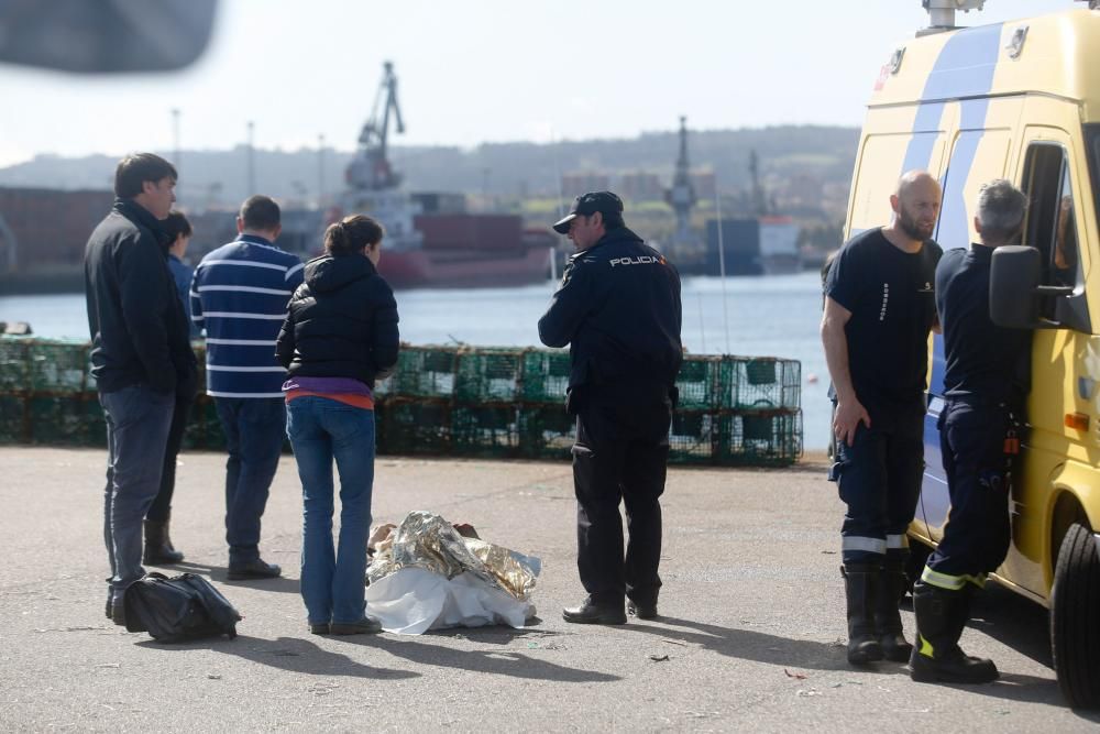 Fallece un hombre en la ría de Avilés