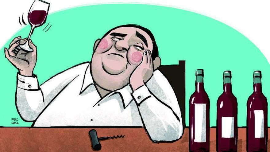 El vino alimenta la mesa y con mucho gusto