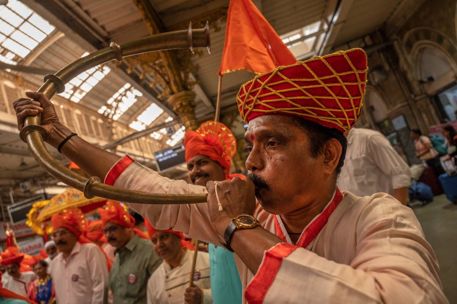 Celebración religiosa sobre Ganesh Chaturthi