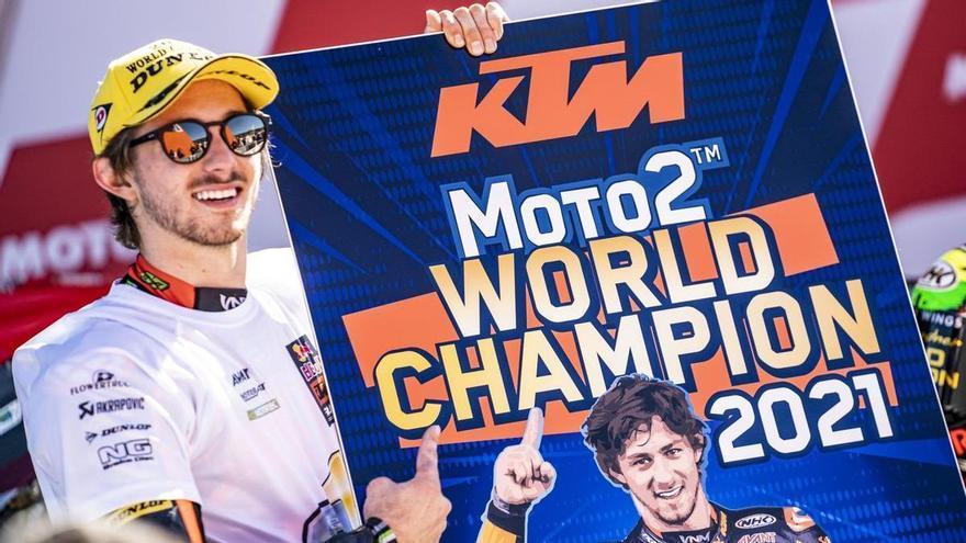 Cheste corona a Remy Gardner como campeón del mundo de Moto2