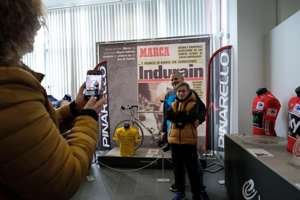 Inauguración del museo del deporte en Mieres