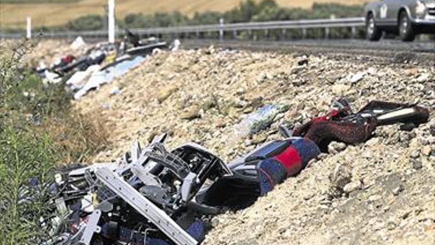 Dos muertos y 49 heridos en un accidente de autobús en Córdoba
