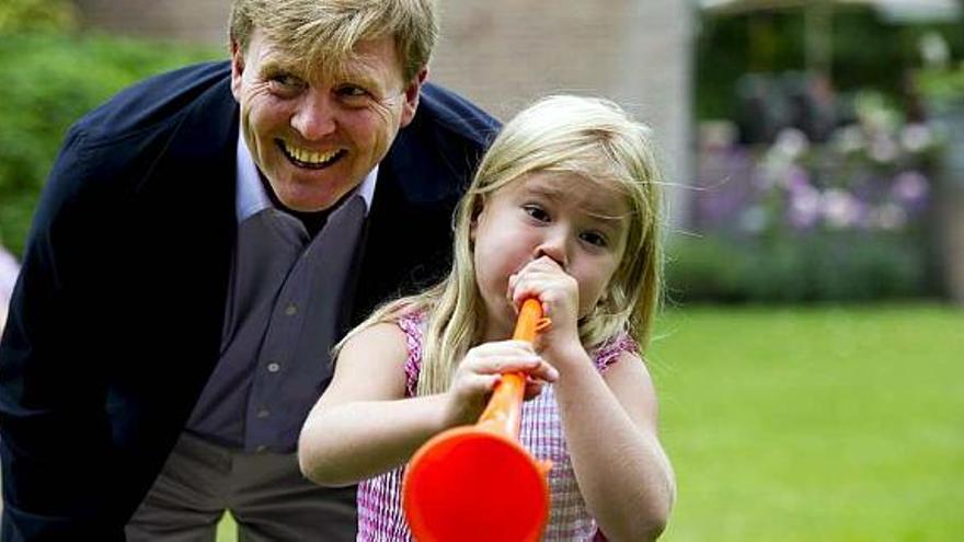Las vuvuzelas llegan a la casa real de Holanda