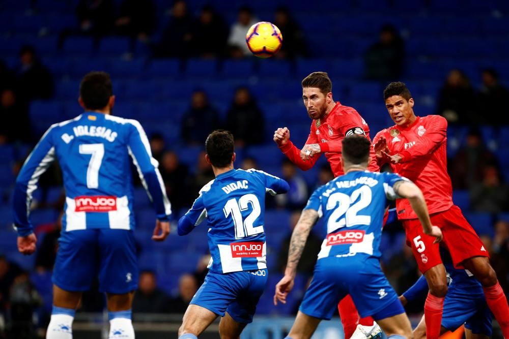 Les imatges de l''Espanyol - Reial Madrid