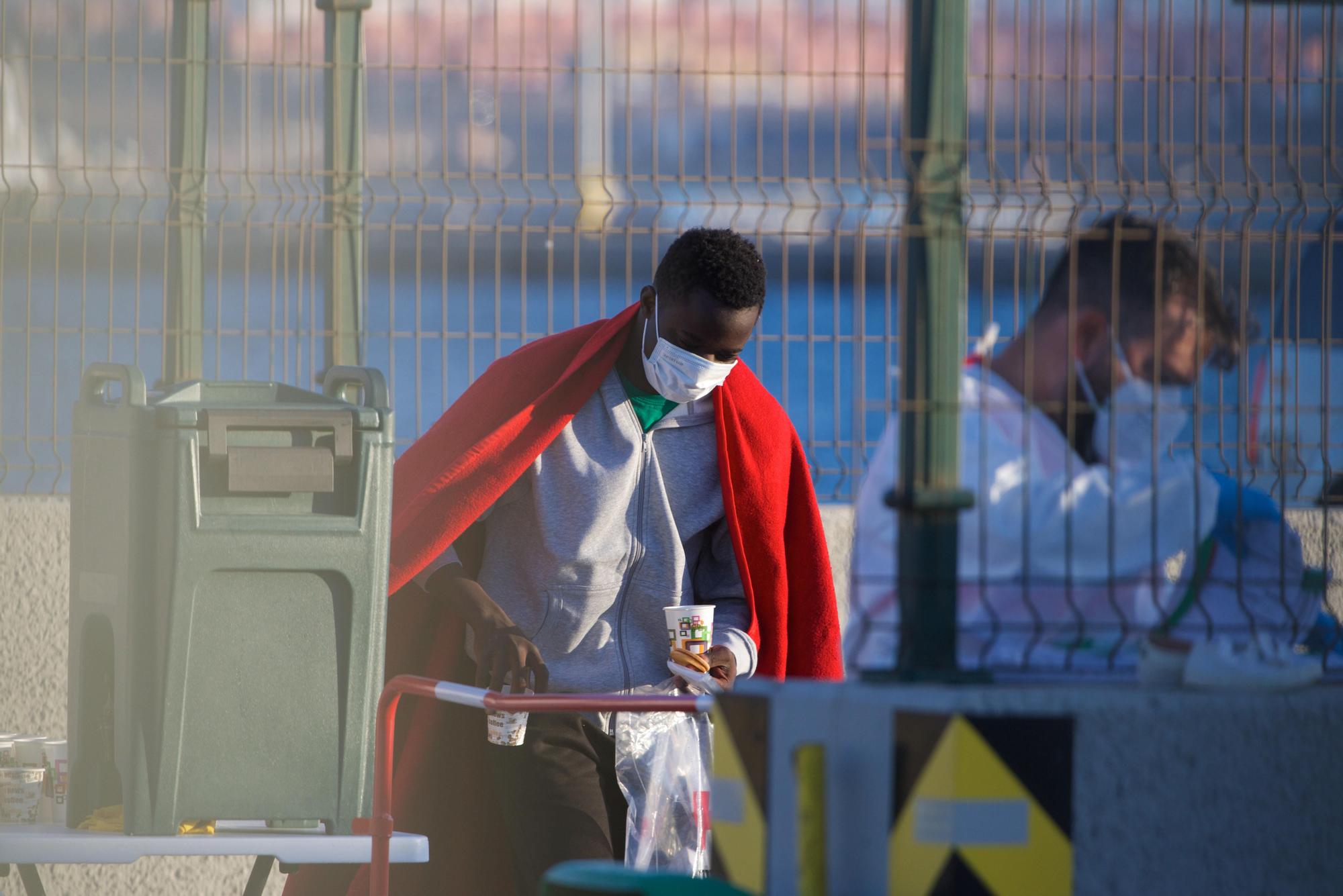 Llegada de migrantes a Fuerteventura (01/06/21))