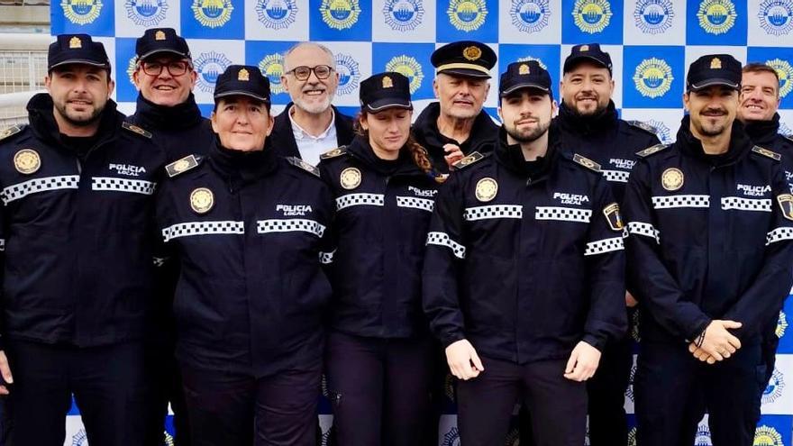 Els policies de Pedreguer, entre els homenatjats per Paiporta per la seua ajuda a la dana