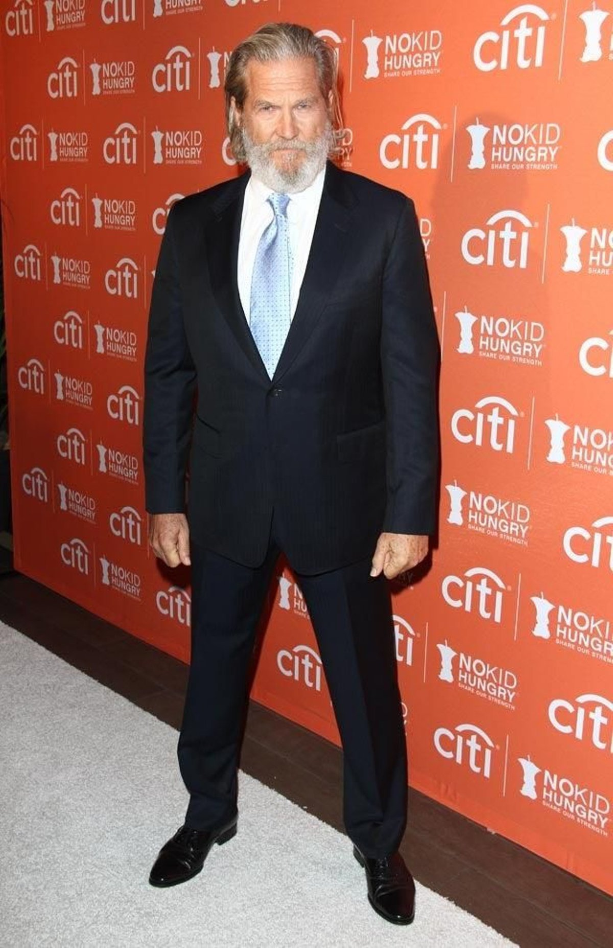 Jeff Bridges, en la gala 'No Kid Hungry' en Beverly Hills.