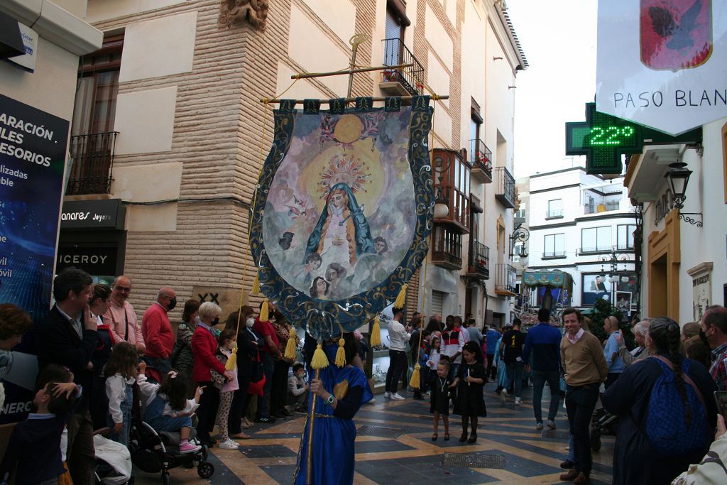 Procesión de papel en Lorca