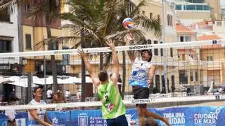 Las Canteras vibra con el mejor vóley playa nacional en el Challenge Beach Volley Cup