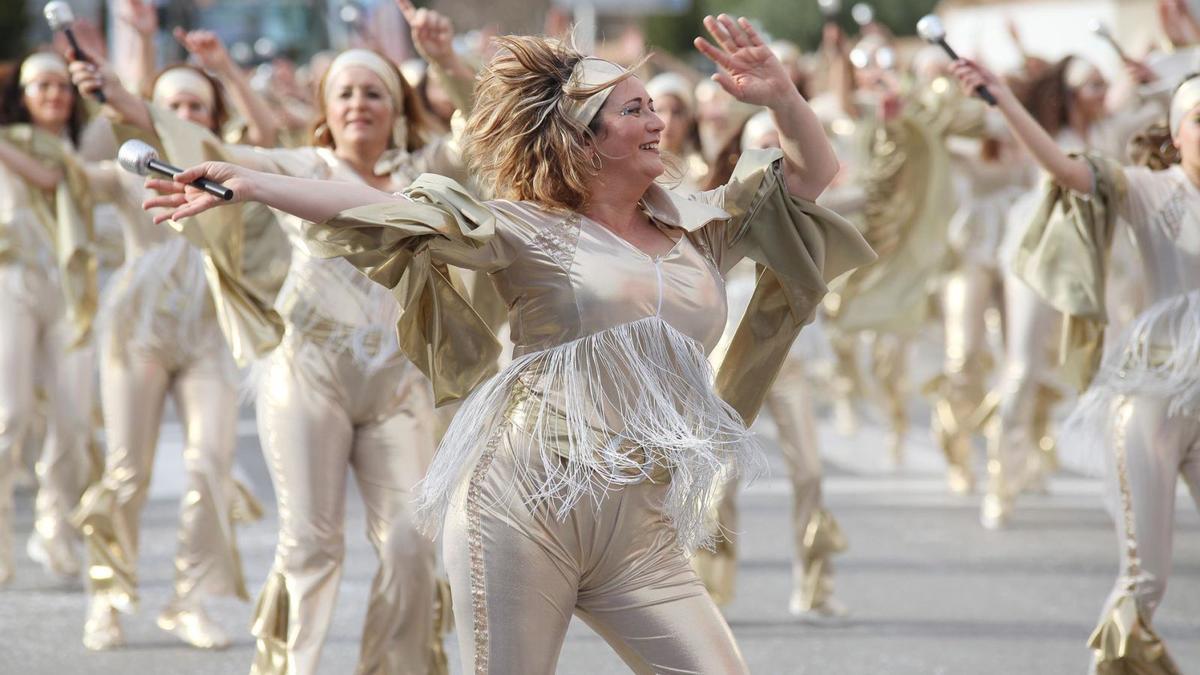 Una de les darreres rues de Carnaval que es va fer el febrer del 2020, just unes setmanes abans de l’esclat de la pandèmia