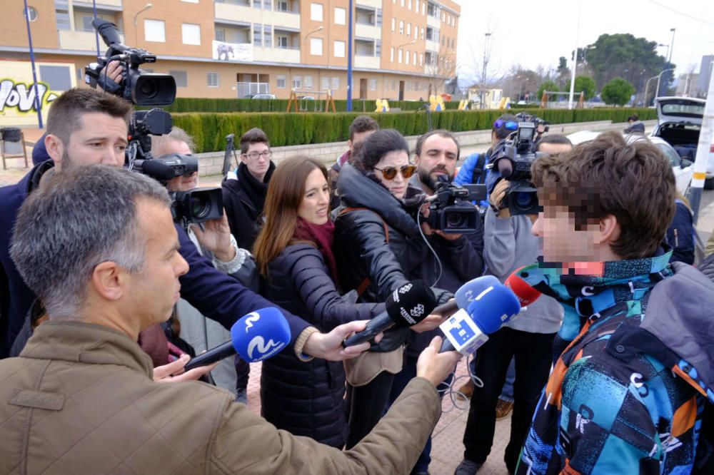 Alumno que ha reducido al agresor del instituto de