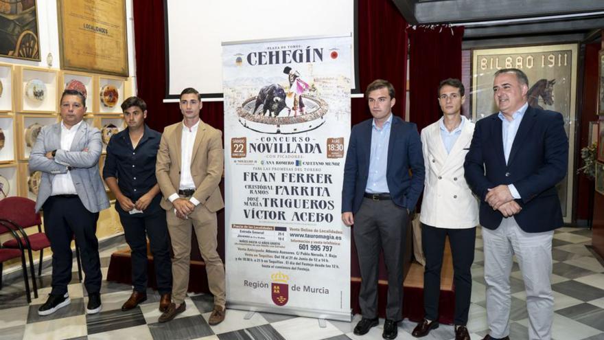 Cehegín acogerá la novillada de promoción por el Día de la Región