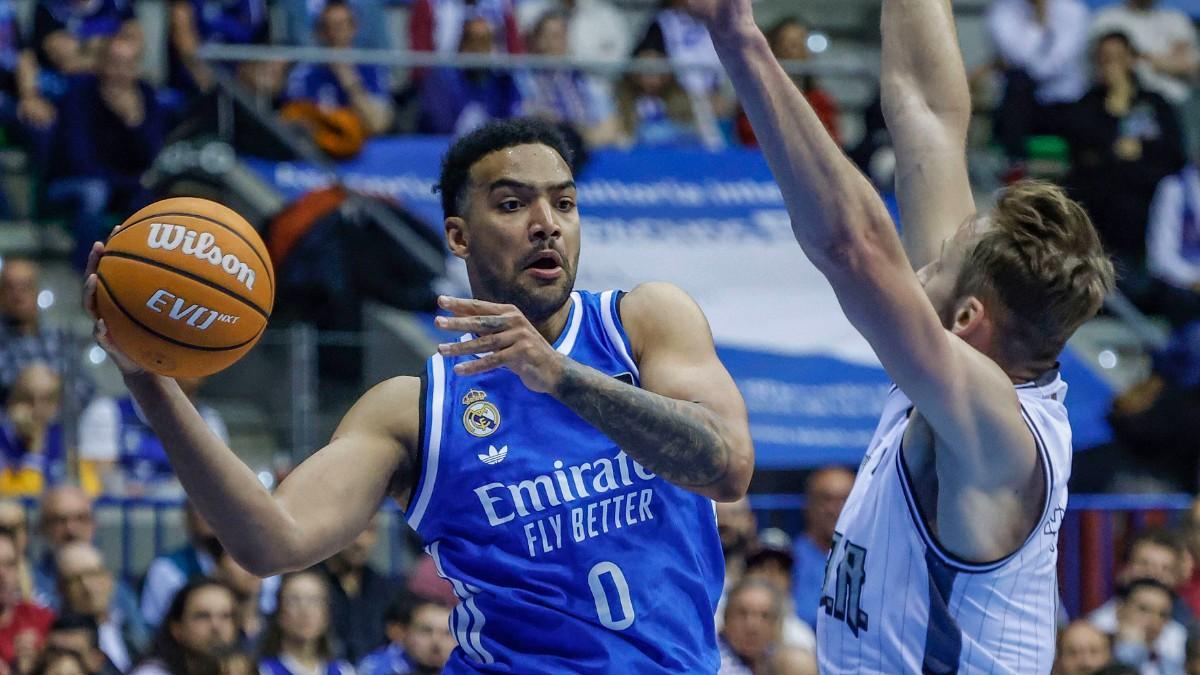 Trey Lyles, en el partido de Liga Endesa ante San Pablo Burgos