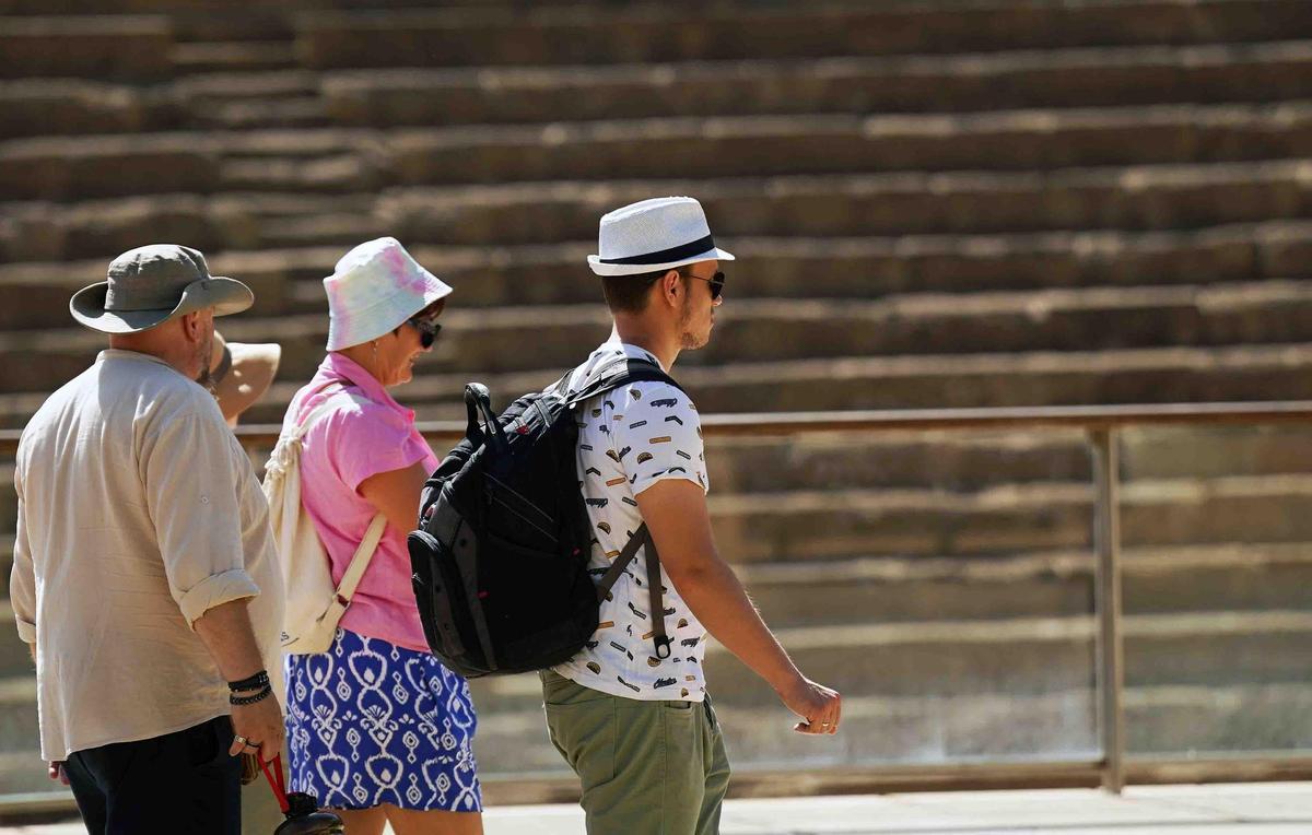 Ola de calor en Málaga