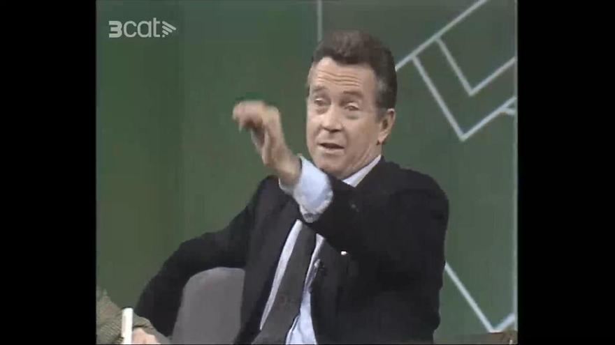 El día que Ferran Martorell perdió mil pesetas con el público de un programa de televisión por una apuesta en un Espanyol-Barça