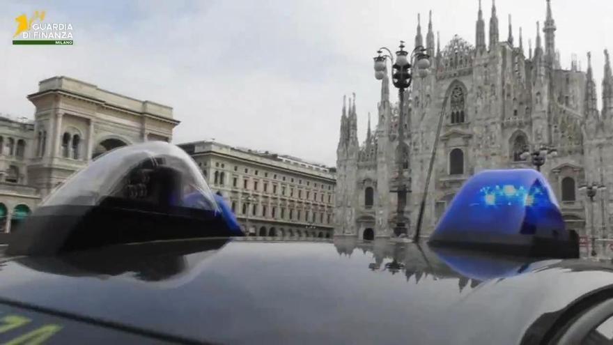 Video difundido por la guardia di finanza sobre el caso de prostitución que saplica a futbolistas en Italia