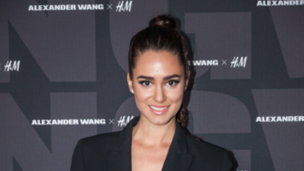 Alicia Sanz, en la fiesta de Alexander Wang x H&amp;M