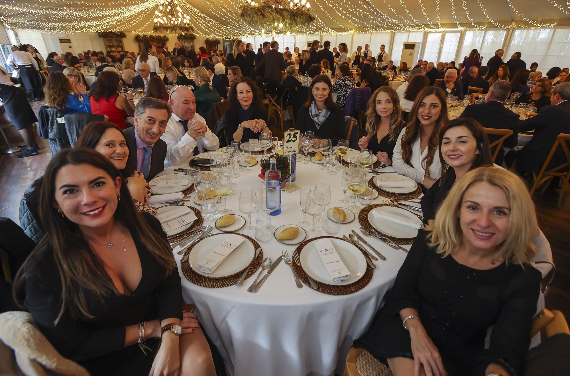 Comida de hermandad del Colegio de Abogados con motivo de la fiesta de la Inmaculada