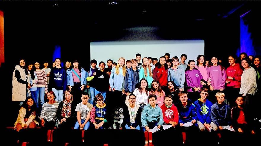 El Colegio Romareda de Zaragoza celebra su particular &#039;fiesta del cine&#039; en francés