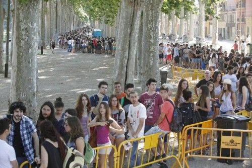 Primer dia del càsting de «Joc de Trons» a Girona