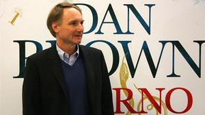 Dan Brown en la presentació del seu últim llibre, aquest dijous a Madrid.