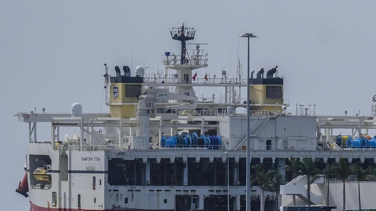 El Puerto de Las Palmas recibe a dos de los barcos más extraños del mundo: pueden explorar el subsuelo marino con ondas acústicas