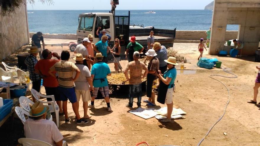 Paella del Carme en Cala Rajada