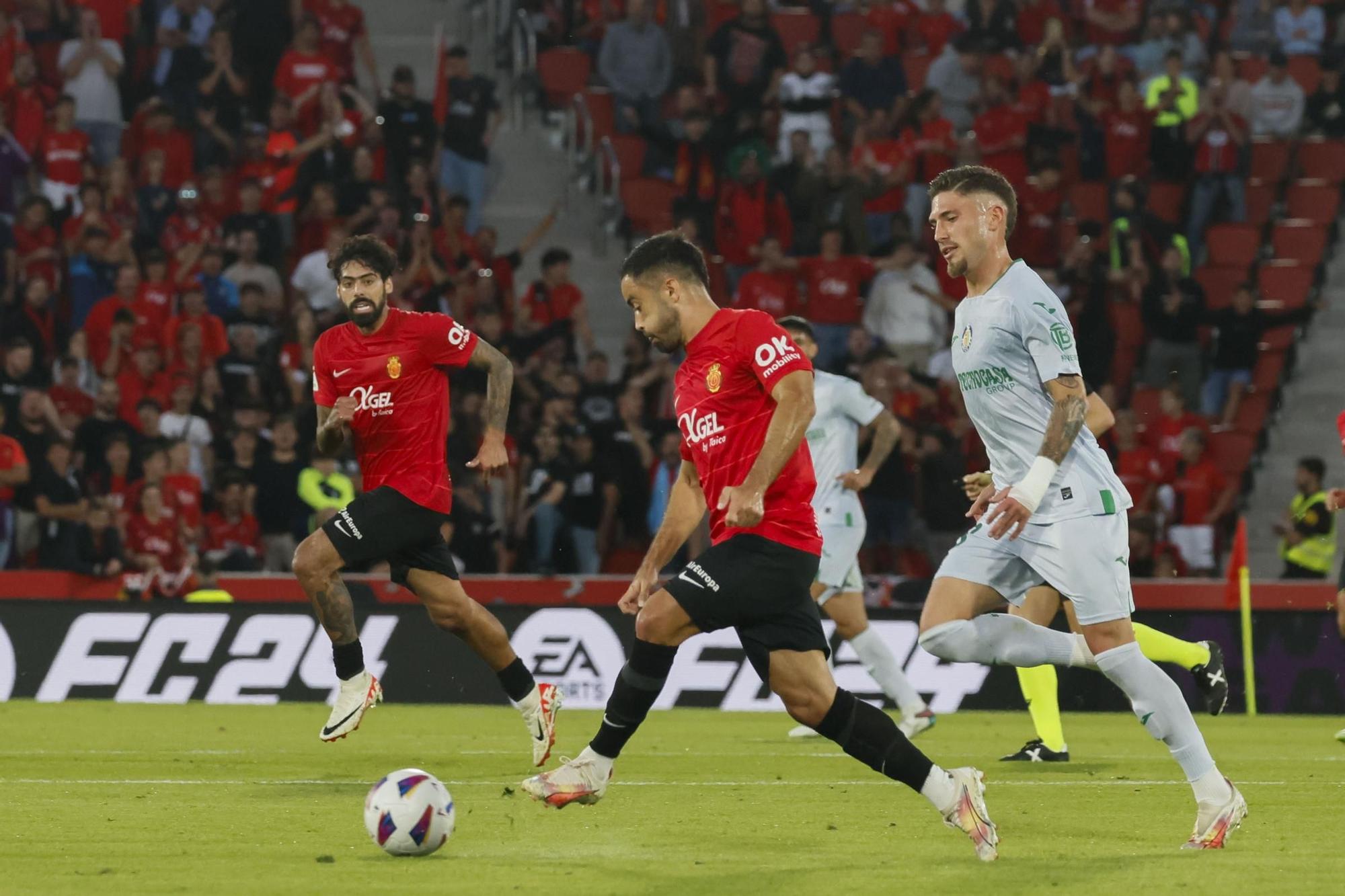 Las imágenes del RCD Mallorca-Getafe disputado en Son Moix (0-0)