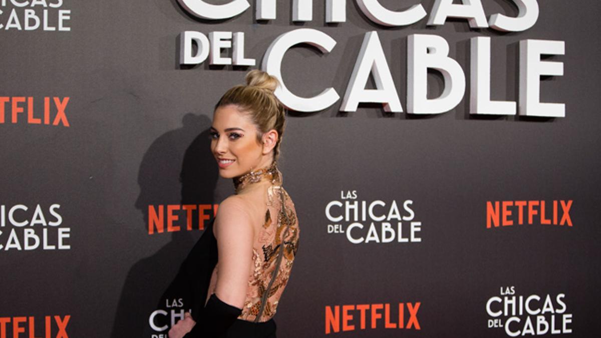 Blanca Suárez en el estreno de 'Las chicas del cable'