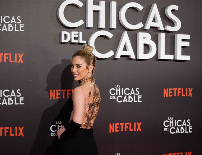 Blanca Suárez en el estreno de 'Las chicas del cable'