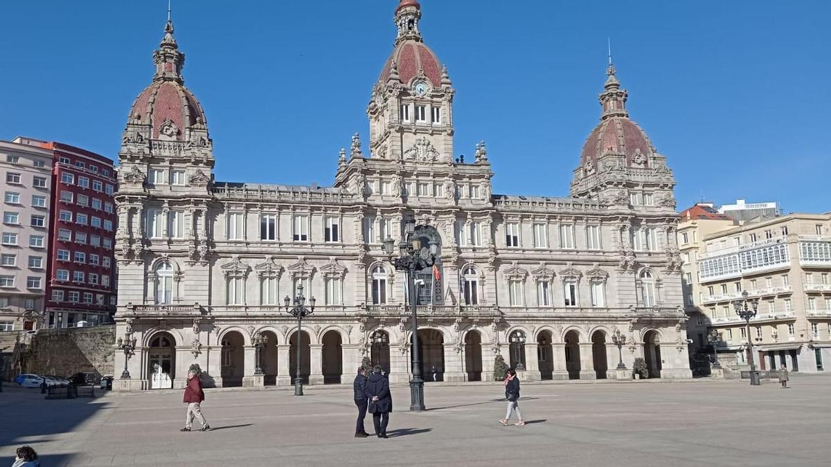 Palacio Municipal de María Pita.